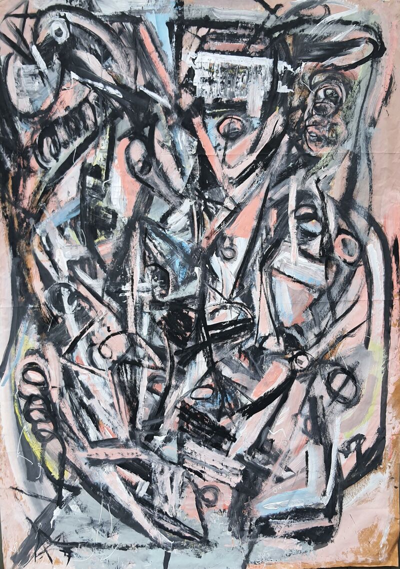 Romantic steel - a Paintings by Umberto  Parisi